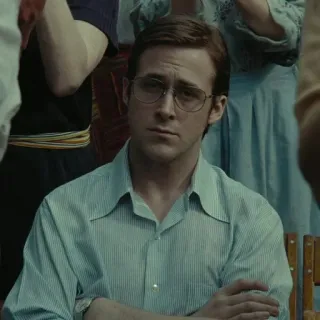 😶 4f528918 người đàn ông, người, kính, chân dung, cổ điển telegram sticker