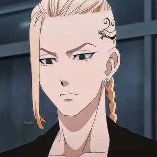 😒 2496d224 Draken Tokyo Revengers 动漫, 龙坚, 东京复仇者, 角色, 肖像 whatsapp sticker