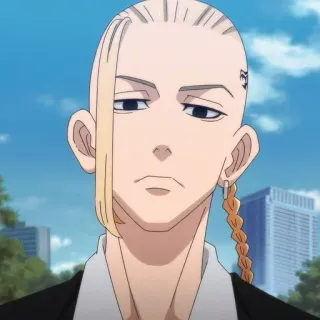 🙁 475f75de Draken Tokyo Revengers 动漫, 漫画, 龙宫寺坚, 东京复仇者, 角色, 肖像 whatsapp sticker