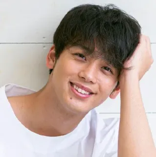 😊 2d96420b man, portrait, person, smile, casual telegram sticker