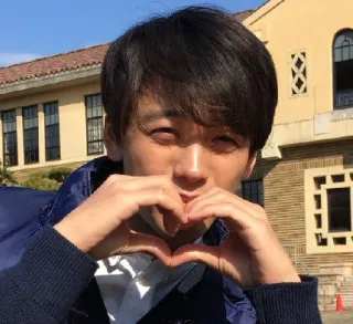 😍 72fc289d heart, love, man, cute, affection, portrait telegram sticker