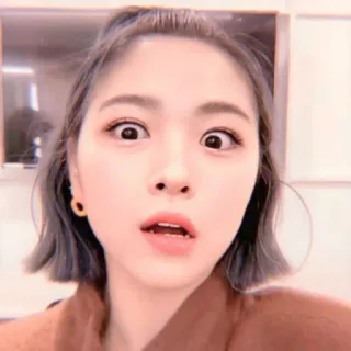 🪐 51832320 vrouw, gezicht, persoon, uitdrukking, portret, meisje, Koreaans telegram sticker