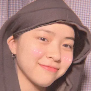 🪐 92287fc4 persoon, portret, glimlach, hoodie, vrolijk, vrouw, meisje telegram sticker