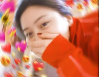 😍 65acb9a8 คน, ผู้หญิง, หัวใจ, ความรัก, ความเสน่หา, สีแดง, ภาพเหมือน telegram sticker