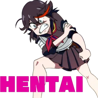 😖 f1b3eaef HENTAI 애니메이션, 헨타이, 불쾌한 telegram sticker