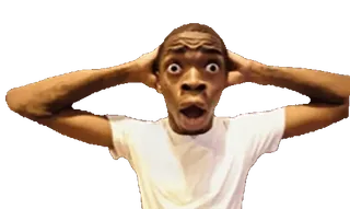 🤯 864b7620 scioccato, sorpresa, reazione, divertente, meme telegram sticker