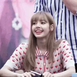 🍣 bc8a46b1 Lisa Лиса, K-pop, Idol, Певица, Танцовщица, Blackpink whatsapp sticker
