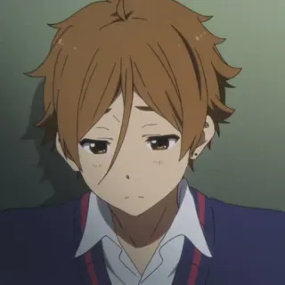 🍪 0492792d Anime, Junge, Traurig, Manga, Charakter, Schuluniform whatsapp sticker