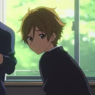 🍢 050dbbad Anime, Junge, Schuluniform, Porträt, Teenager whatsapp sticker