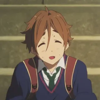 🍢 40c1fa54 Anime, Charakter, Niedlich, Junge, Schuluniform whatsapp sticker