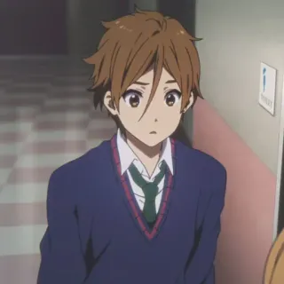 🍪 e96d7e40 Anime, Junge, Schuluniform, Cartoon, Porträt whatsapp sticker