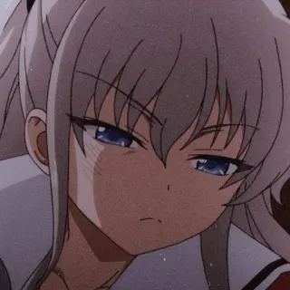 ➖ c84ba745 Nao Tomori Charlotte anime, ragazza, Nao Tomori, Charlotte, carina, manga, femmina, personaggio whatsapp sticker