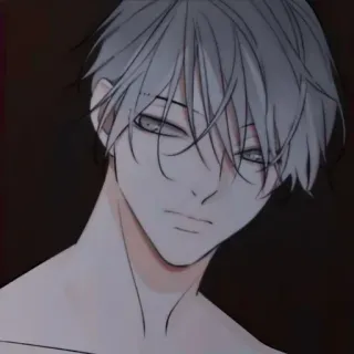 🩸 b6568b20 Anime, Mangá, Retrato, Homem, Desenho whatsapp sticker