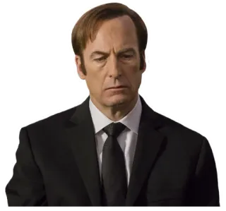 ๐ 299b9979 Saul Goodman Breaking Bad lawyer, criminal, suit, better call saul telegram sticker