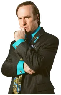 ๐ค 4ebd8061 Saul Goodman Better Call Saul lawyer, character, suit, tv show, breaking bad telegram sticker