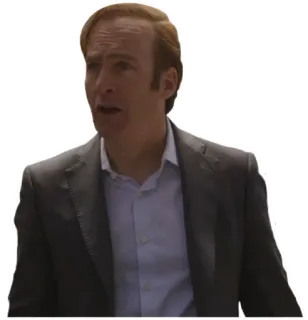 ๐ง b4c1f4be Saul Goodman Better Call Saul lawyer, criminal, series, drama, tv telegram sticker