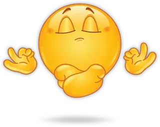 👌 ed907ab3 絵文字, 瞑想, 禅, 平和, 穏やか, リラックス telegram sticker