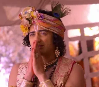 🙏 203db193 Krishna hinduism, deity, god, spiritual, krishna, indian culture telegram sticker