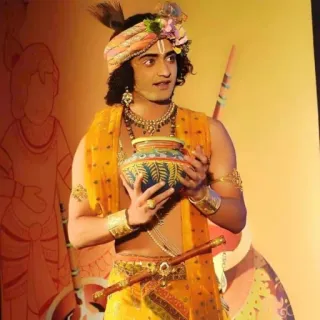 😅 31e4de95 Krishna Hinduism, Indian deity, Lord Krishna, Hindu God telegram sticker