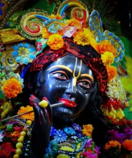 🙂 8d935569 Krishna Hinduism, Krishna, deity, religion, spiritual, Indian culture telegram sticker