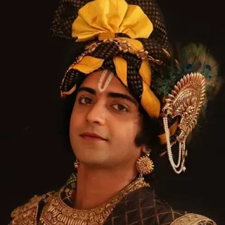 🙂 bb8ca8de Krishna Hindu, deity, religion, Indian culture telegram sticker