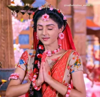 🙏 d454b093 Radha Radha Krishna @radhakrishna_world Radha, Krishna, Hinduism, Indian culture, devotional, prayer, spiritual telegram sticker