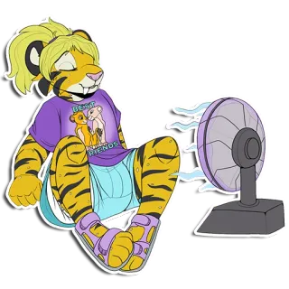 💨 8df57769 BEST FRIENDS Furry, Antropomórfico, Leão, Melhores amigos, Fã, Desenho animado telegram sticker