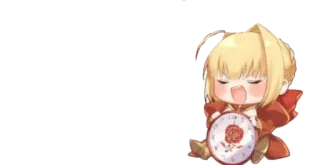 Saber @animestickerchannel telegram stickers