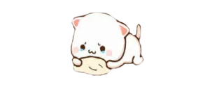 😭 6e7c59ba triste, chat, mignon, pleurs, oreiller telegram sticker