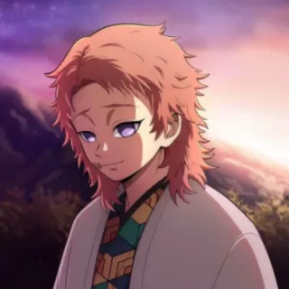 🥢 bcbfa079 Anime, Demon Slayer, Junge, Charakter, Kunstwerk whatsapp sticker