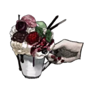 Грустная девочка telegram stickers