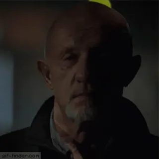 🌟 03001db3 Mike Ehrmantraut Breaking Bad Mike Ehrmantraut, Breaking Bad, Better Call Saul, Personagem, Série TV, Drama, AMC whatsapp sticker