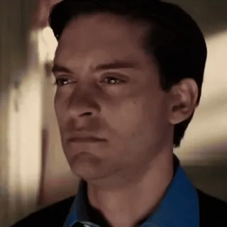 🌟 34678d16 Spider-Man Tobey Maguire, Peter Parker, Spider-Man, Meme, Expressão facial whatsapp sticker