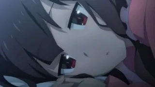 🖤 93bf010b anime, girl, sad, sleepy, cartoon telegram sticker