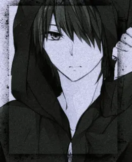 💔 5064533e 애니메이션, 만화, 후드티, 남성, 캐릭터 telegram sticker