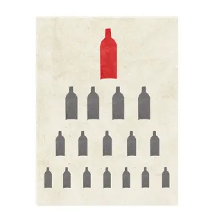 🏥 a36eda36 bouteilles, hiérarchie, organisation, leadership, motif, minimaliste, art telegram sticker