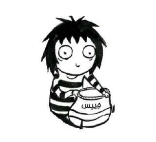 🍿 3c22c05f چپس 卡通, 薯片, 零食, 波斯, 绘画 telegram sticker