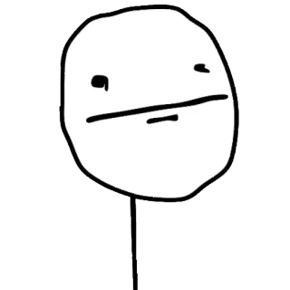 😐 bd59be5a Meme, Rosto, Internet, Expressão telegram sticker