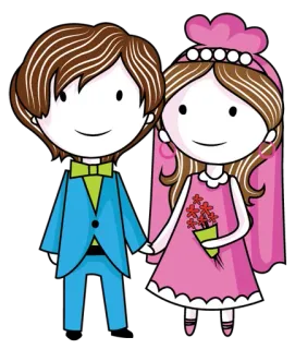 Couple telegram stickers