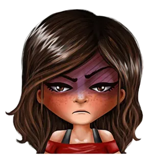 😡 b56e2430 โกรธ, การ์ตูน, ตัวละคร, หงุดหงิด, บ้า, เสียใจ telegram sticker