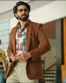 ❤️ 302917ce ผู้ชาย, หนวดเครา, แว่นตา, เสื้อแจ็กเก็ตสีน้ำตาล, สไตล์เรโทร, แฟชั่น, ภาพเหมือน, นักแสดง telegram sticker