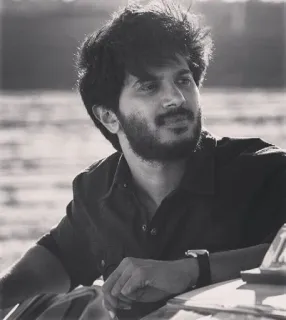 ❤️ f0ab0ead ผู้ชาย, ภาพเหมือน, ขาวดำ, นักแสดง, หล่อ, ลำลอง, มองไปทางอื่น telegram sticker