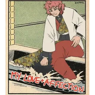 🌊 3c77187f MY LOVE + AFFECTION ความรัก, รัก, อารมณ์, คู่รัก, การ์ตูน telegram sticker