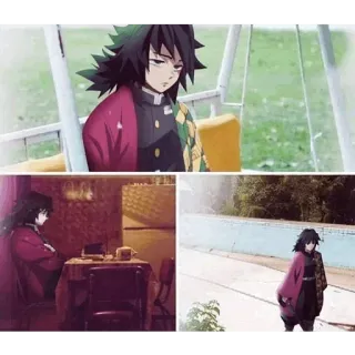 🌊 564be2ec Giyu Tomioka Demon Slayer อนิเมะ, กิยู โทมิโอกะ, ดาบพิฆาตอสูร, ตัวละคร, มังงะ telegram sticker