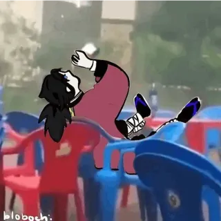 🌊 8f82c3e1 bloboshi. อนิเมะ, การ์ตูน telegram sticker