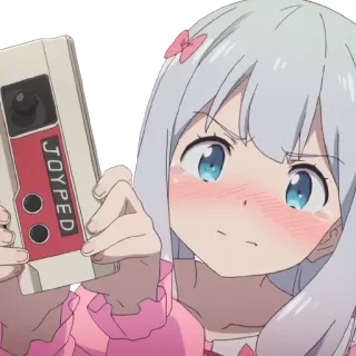 Sagiri (by @antohachan) telegram stickers