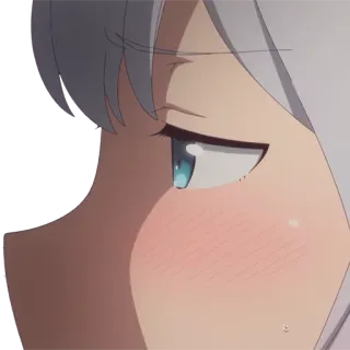 👩 5189ecab Anime, Donna, Triste, Ragazza, Piangendo, Faccia telegram sticker