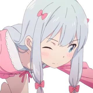 👩 64d016cd Anime, Ragazza, Carino, Cartone animato telegram sticker