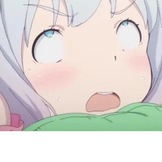 👩 ff686739 anime, ragazza, espressione, cartone animato telegram sticker