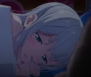 😴 fbe94ba3 アニメ, 女の子, 睡眠, 眠い, キャラクター, アニメ 女の子 telegram sticker